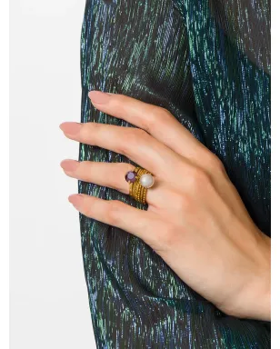 Wouters & Hendrix Curiosities set of rings - Metallic - サムネイル2