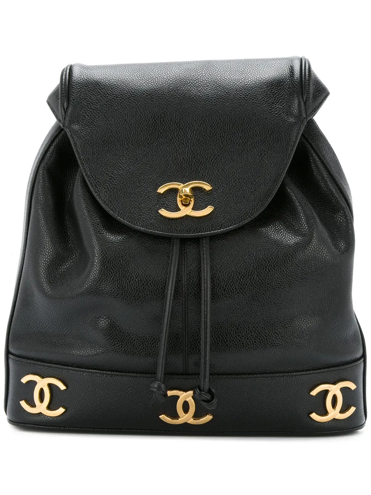 CHANEL Pre-Owned CCチェーンバックパック - 画像1