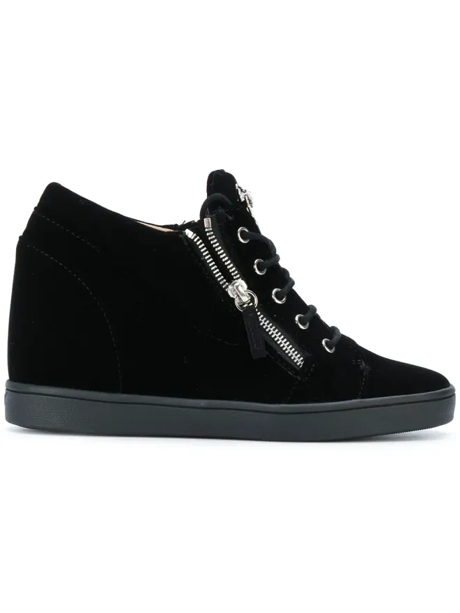 Giuseppe Zanotti Giuseppe Zanotti ソニヤ ウェッジスニーカー - ブラックの商品画像