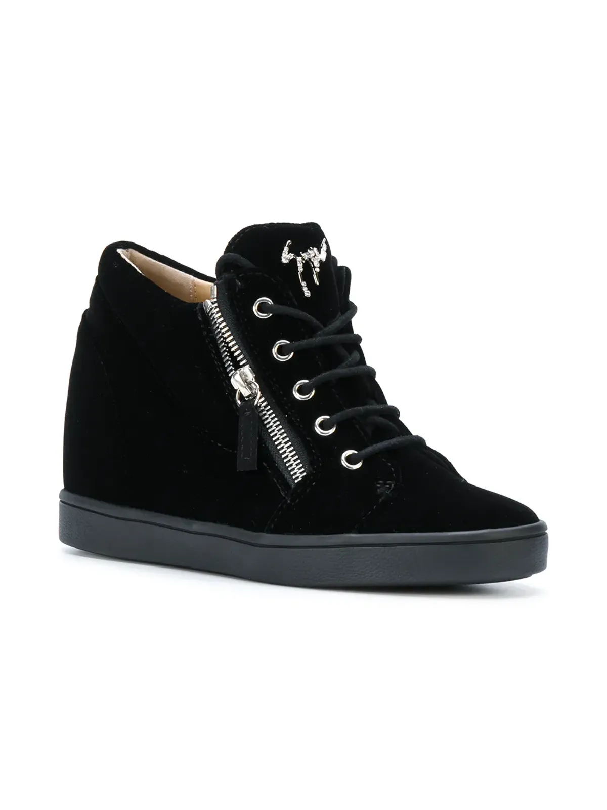 Giuseppe Zanotti ソニヤ ウェッジスニーカー - ブラック - 画像2