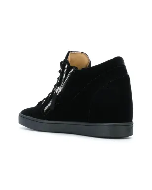 Giuseppe Zanotti ソニヤ ウェッジスニーカー - ブラック - サムネイル3
