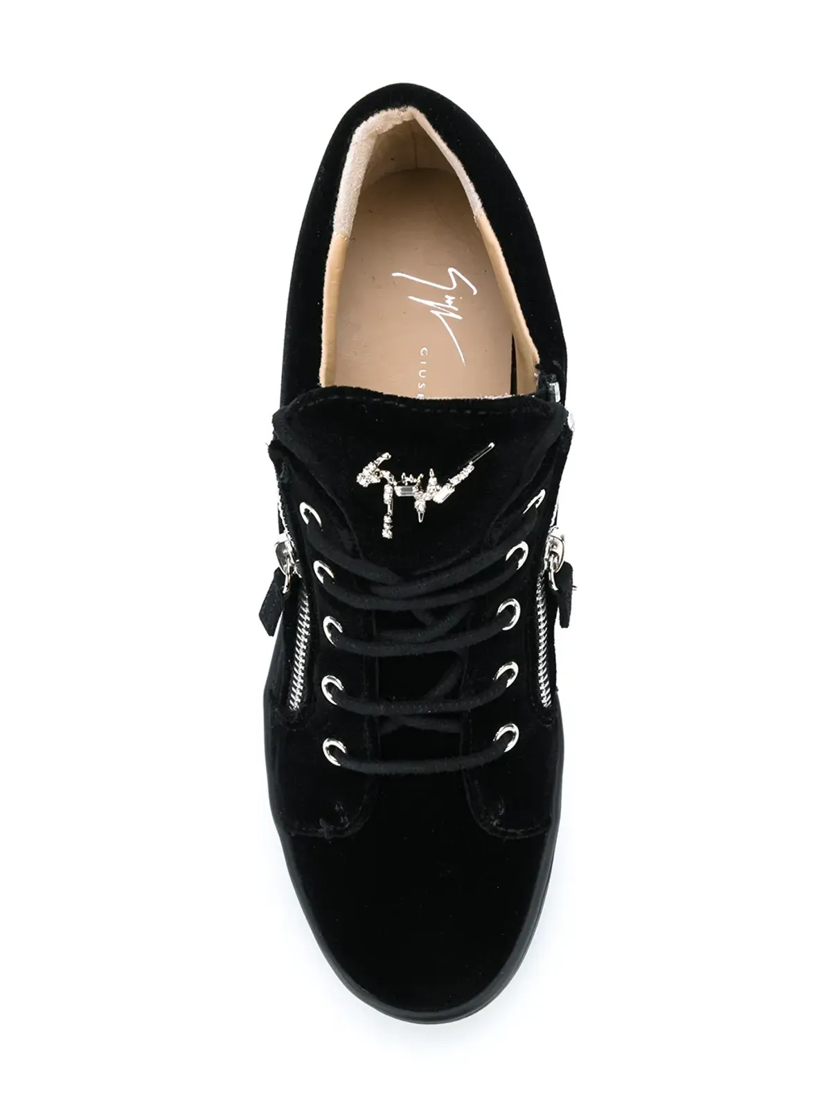 Giuseppe Zanotti ソニヤ ウェッジスニーカー - ブラック - 画像4
