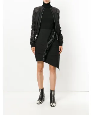 Saint Laurent アシンメトリカル ミニスカート - サムネイル2