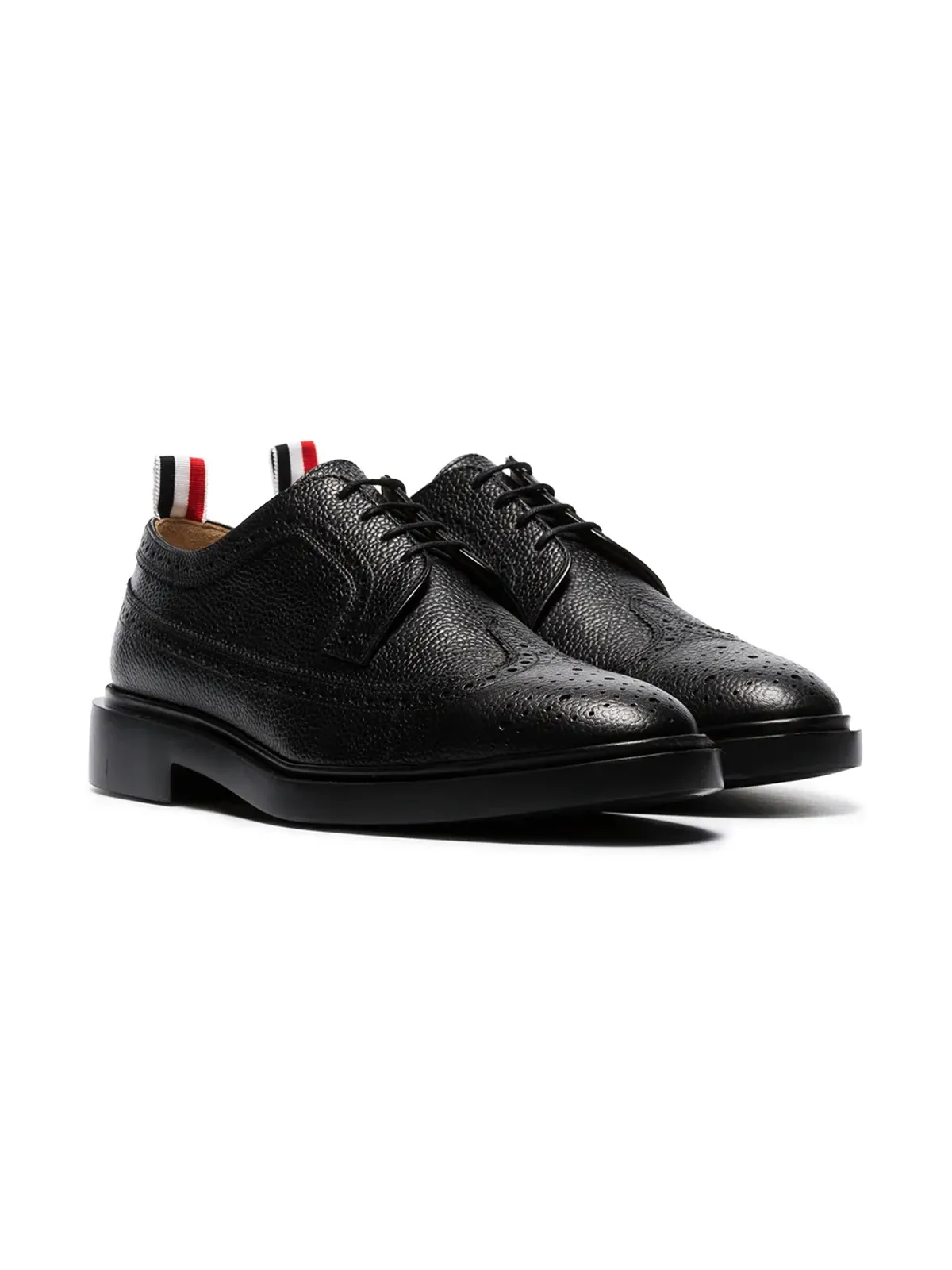 Thom Browne ロングウィング・ブローグス - ブラック - 画像3