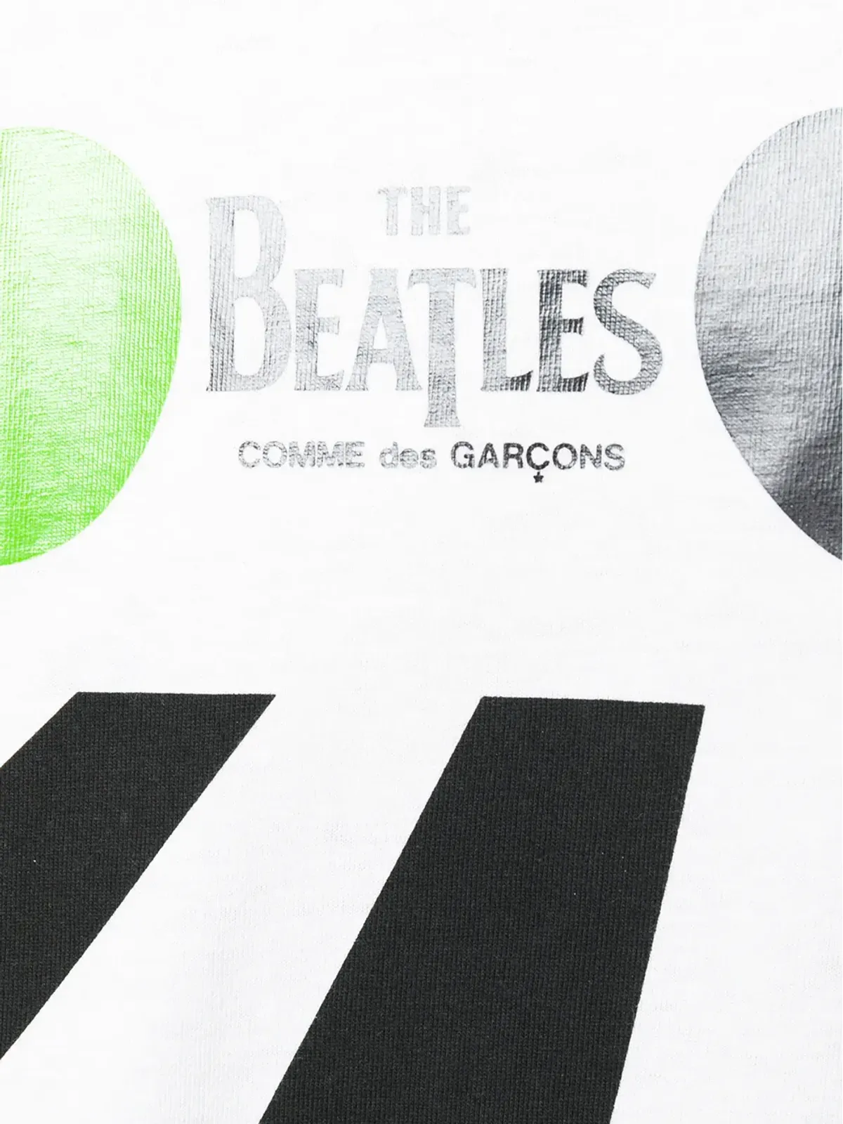 Comme Des Garçons グラフィックプリントTシャツ ホワイト - 画像5