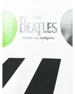 Comme Des Garçons グラフィックプリントTシャツ ホワイト - サムネイル5
