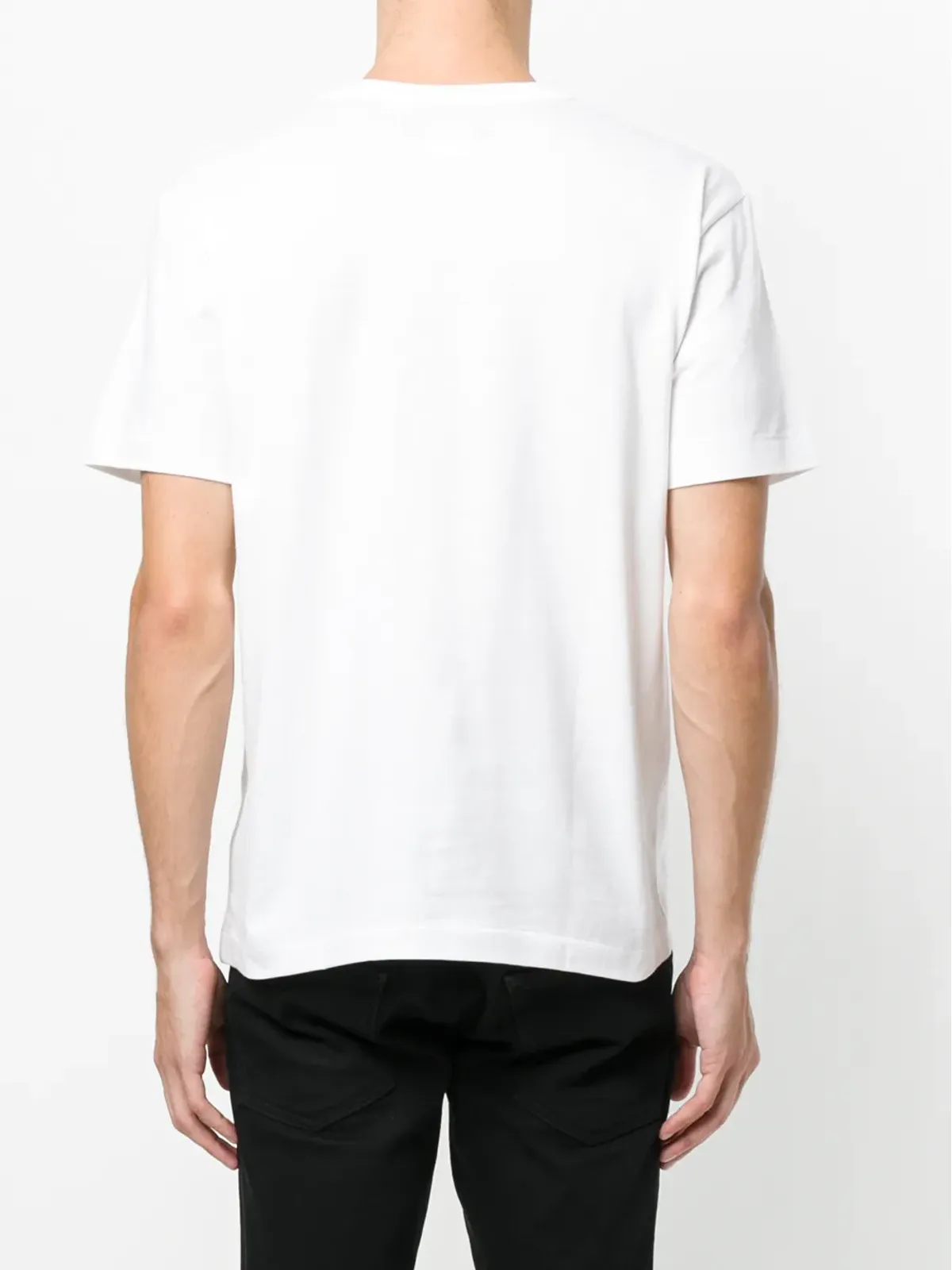 Comme Des Garçons グラフィックプリントTシャツ ホワイト - 画像4