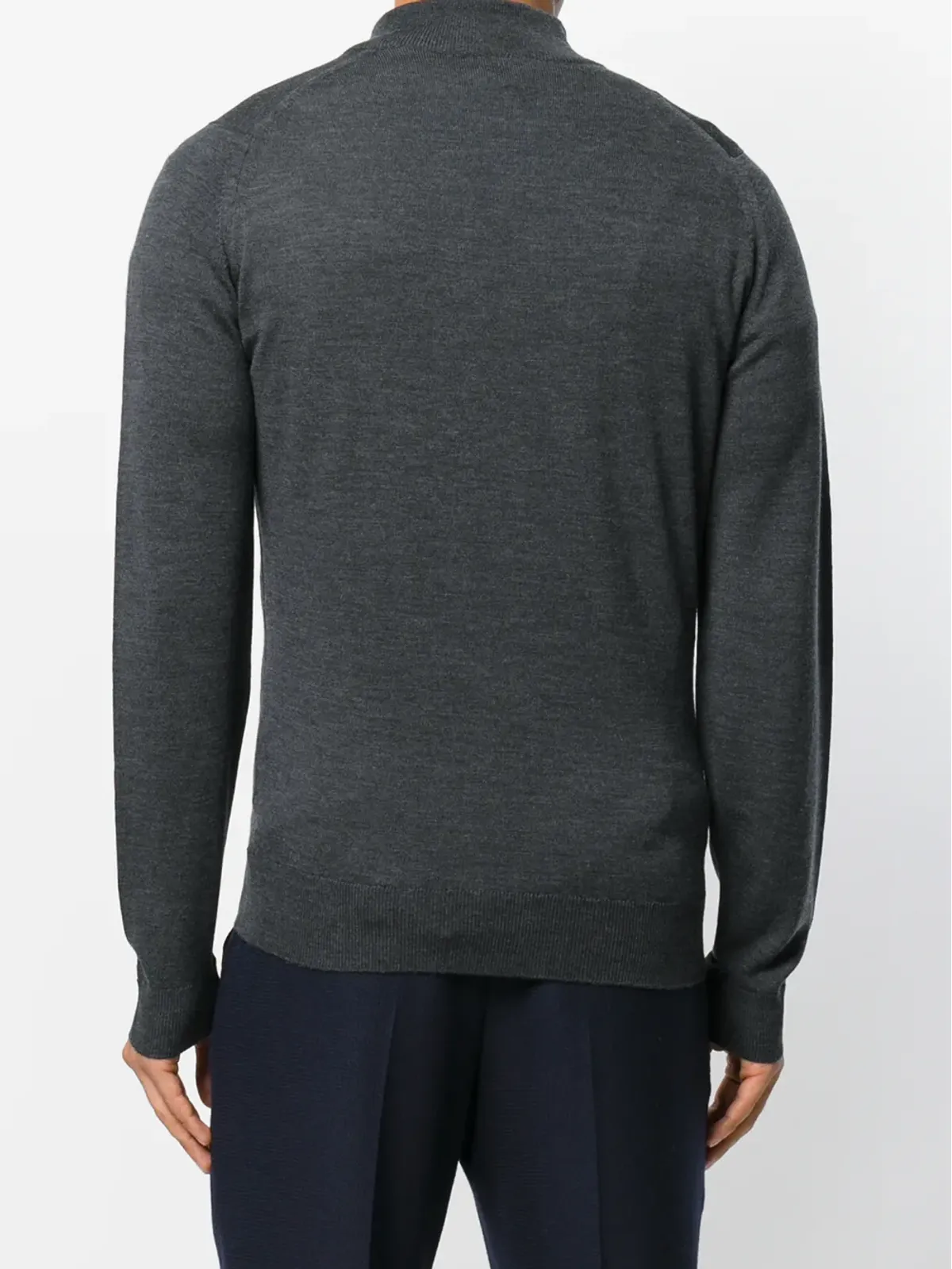 John Smedley ジップネックジャンパー - 画像4