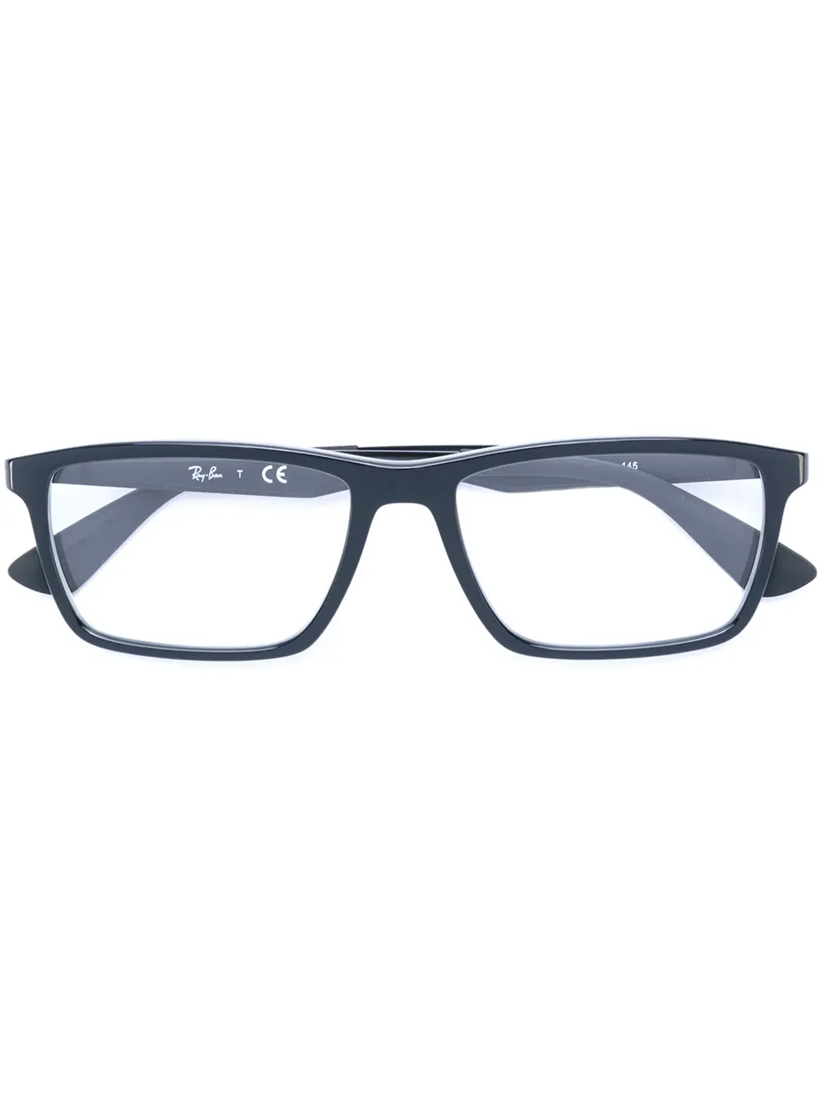 Ray-Ban スクエアフレーム メガネ - ブラック - 画像1