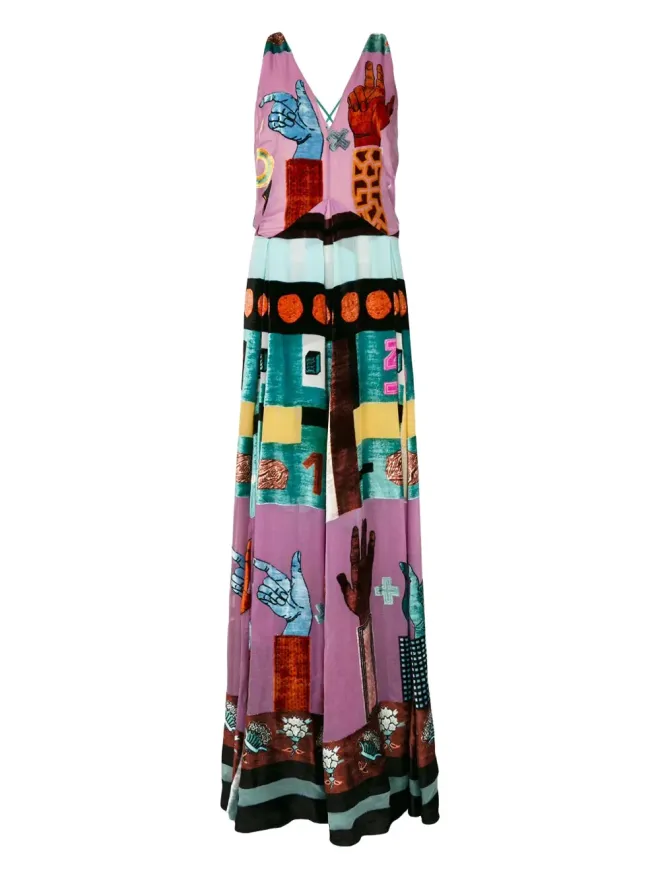 Valentino Garavani Valentino Garavani Countingガウンの商品画像