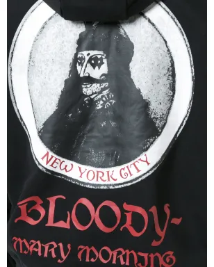 Haculla Bloody Mary Morning hoodie - Black - サムネイル5