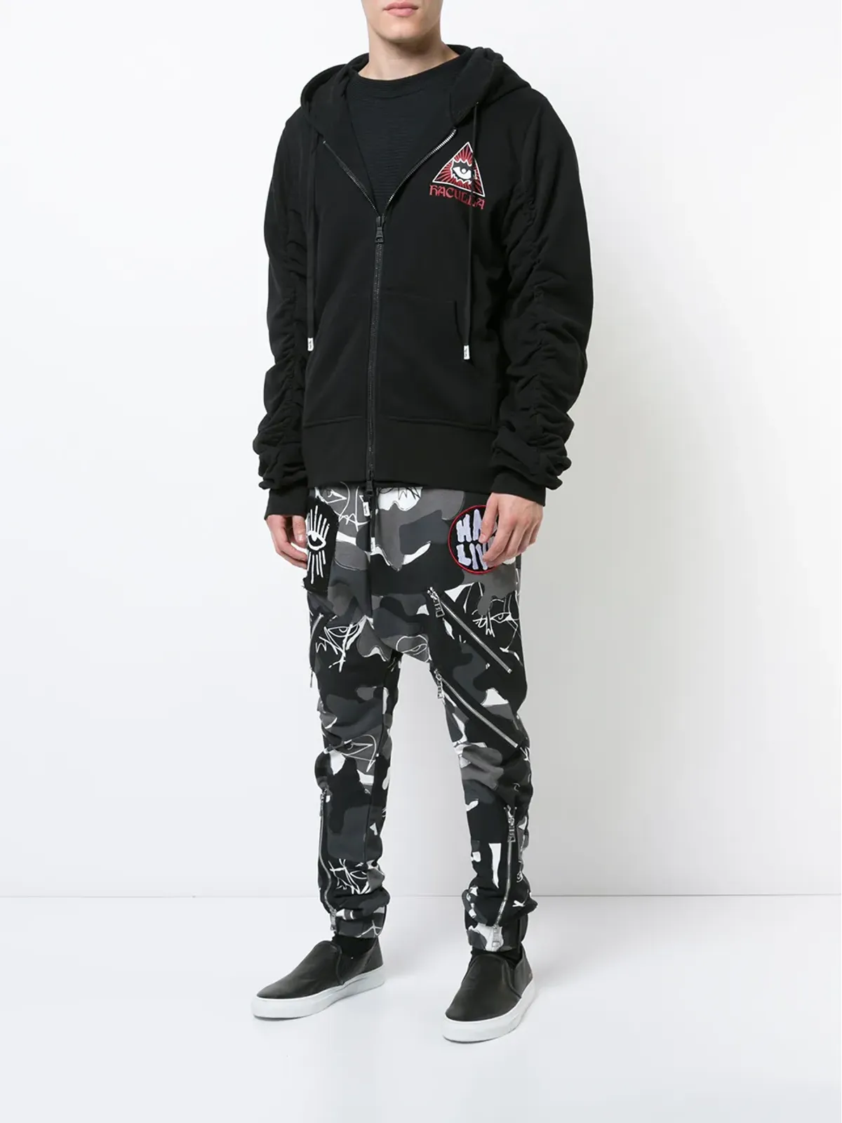 Haculla Bloody Mary Morning hoodie - Black - 画像2