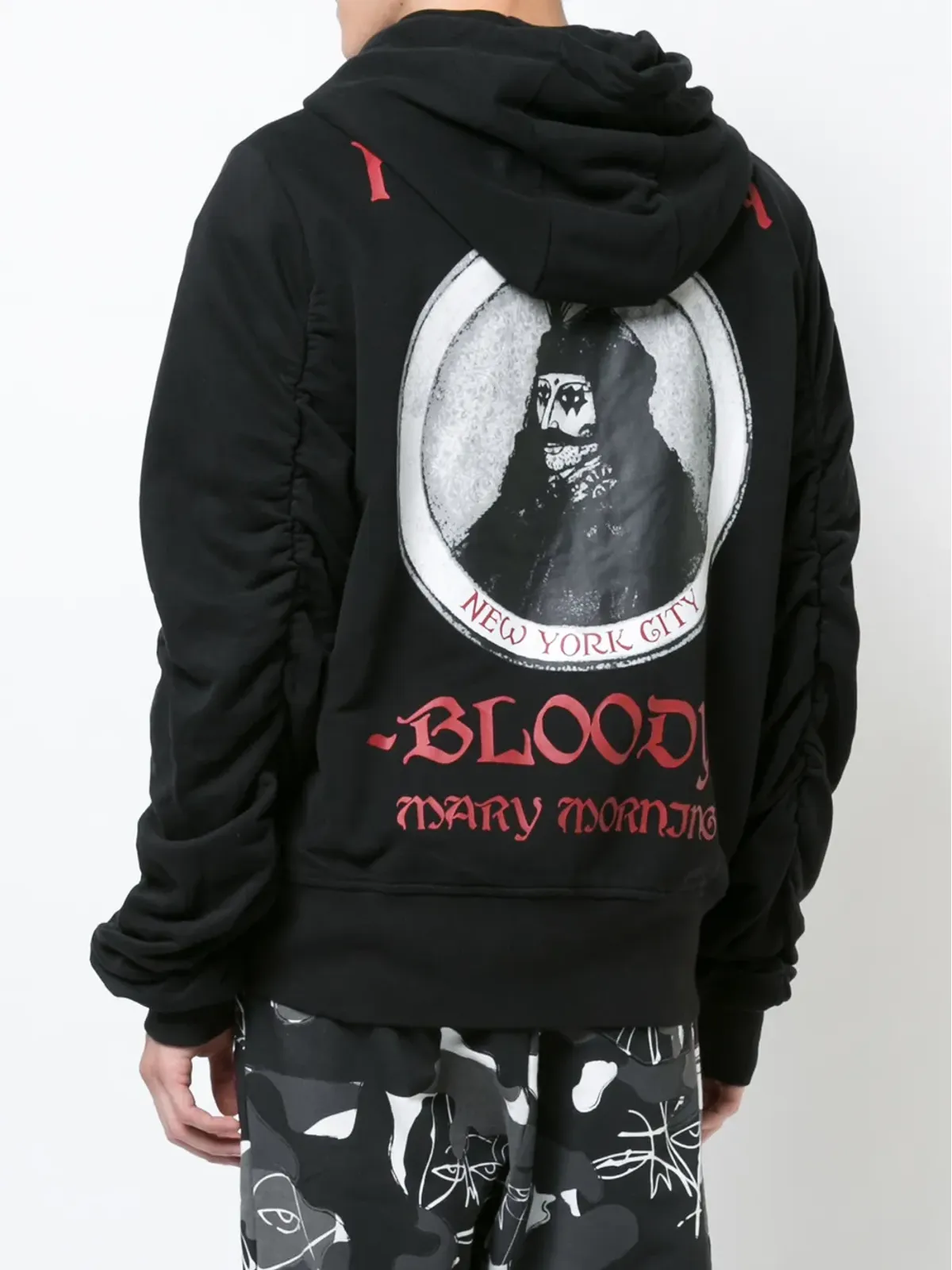 Haculla Bloody Mary Morning hoodie - Black - 画像4