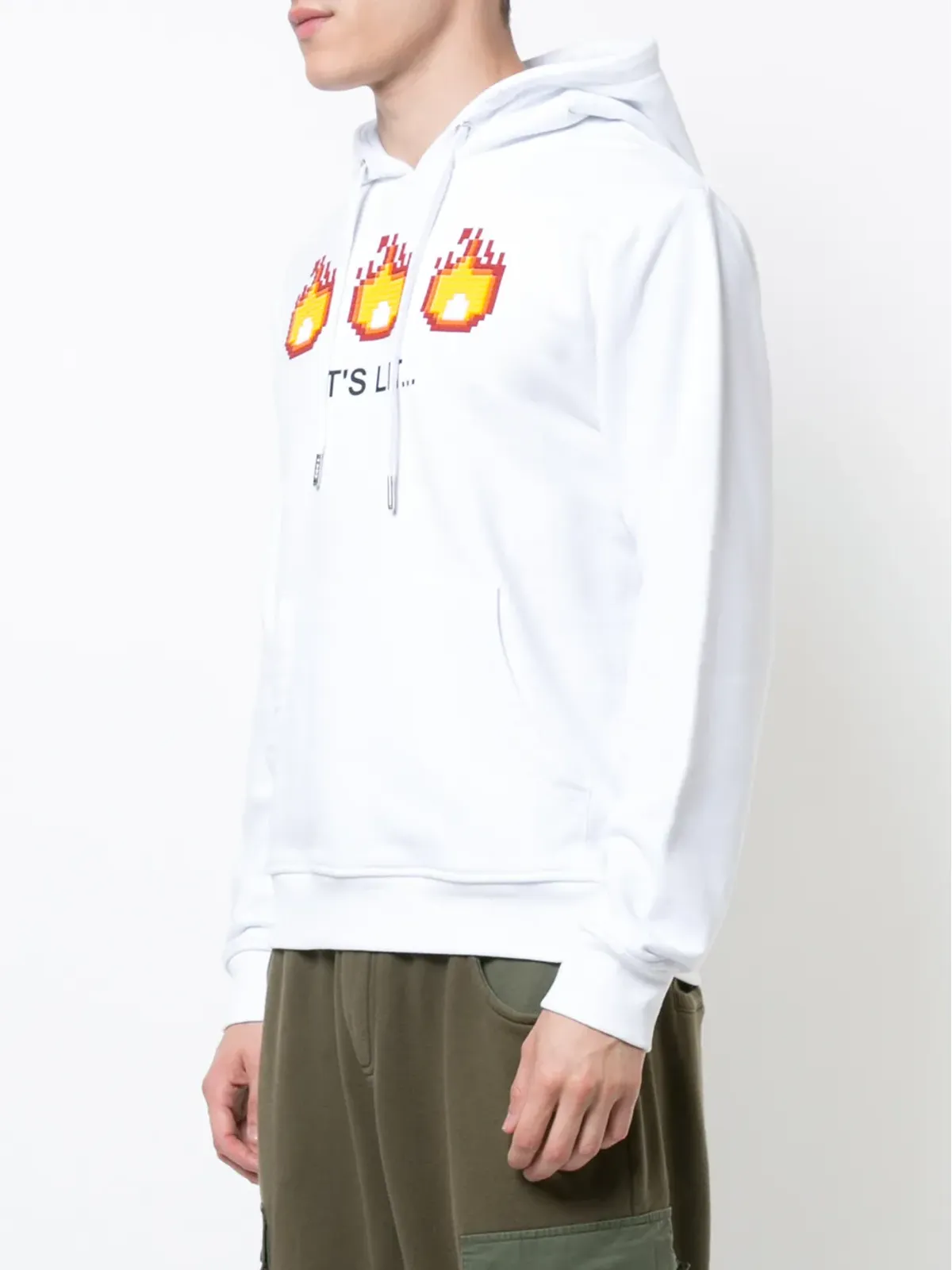 Mostly Heard Rarely Seen 8-Bit It's Lit フーディー - 画像3