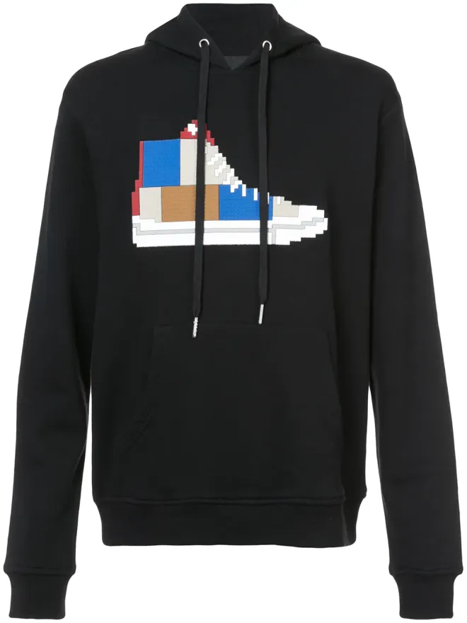 Mostly Heard Rarely Seen 8-Bit Mostly Heard Rarely Seen 8-Bit パッチワーク スニーカー フーディの商品画像