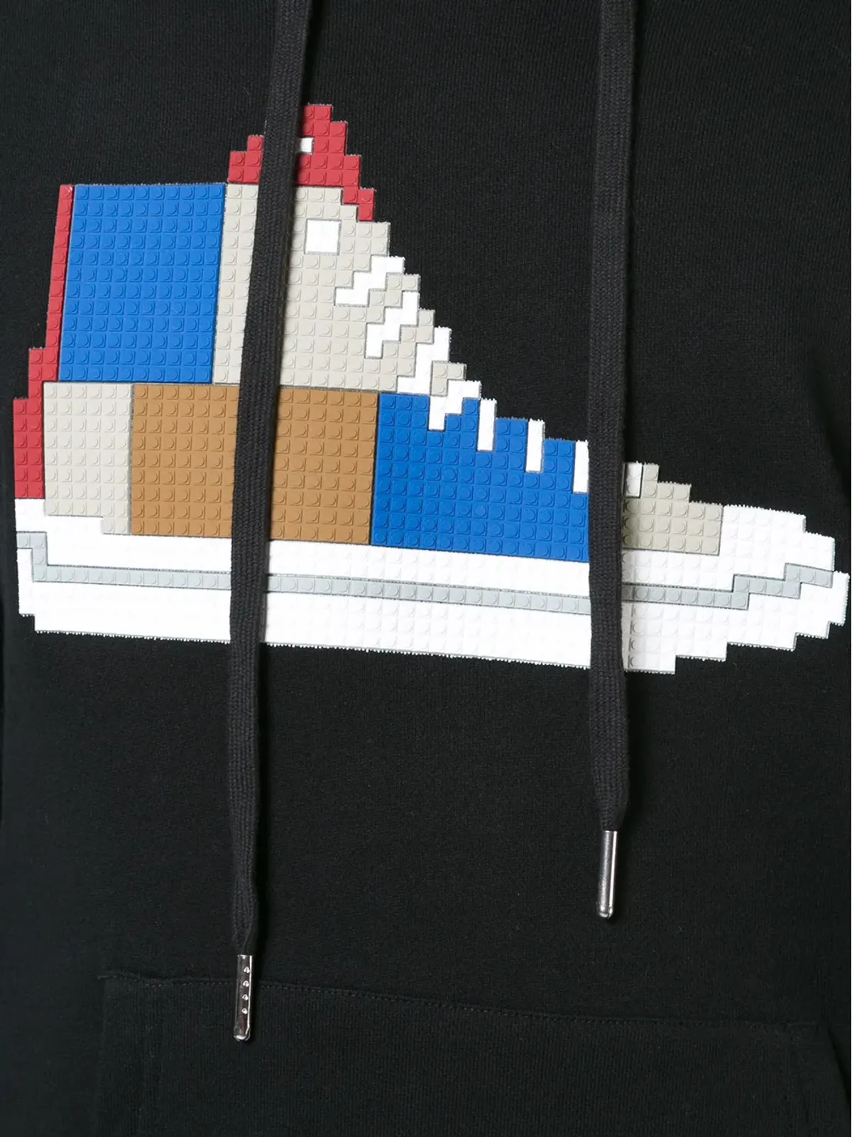 Mostly Heard Rarely Seen 8-Bit パッチワーク スニーカー フーディ - 画像5