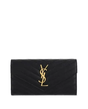 Saint Laurent カサンドレ マテラッセ フラップ ウォレット - サムネイル1