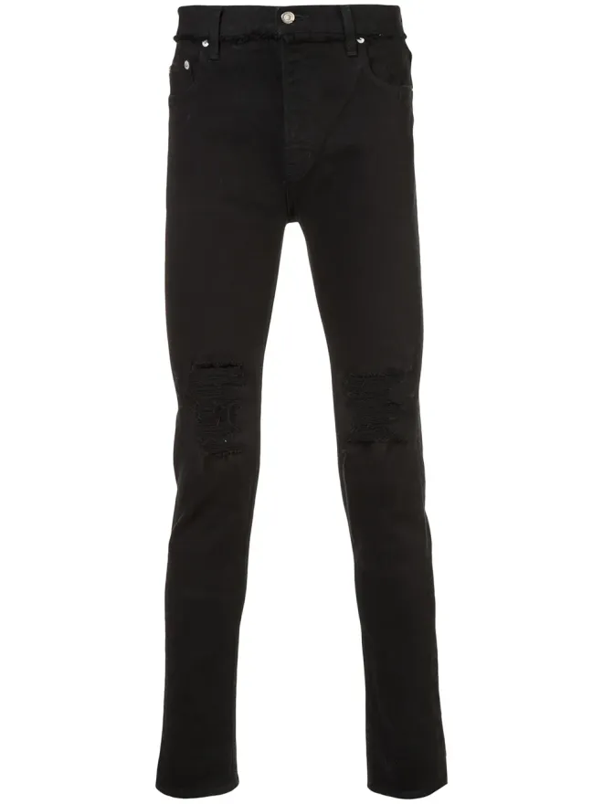 Christian Dada Christian Dada ダメージ加工スリムフィットジーンズの商品画像