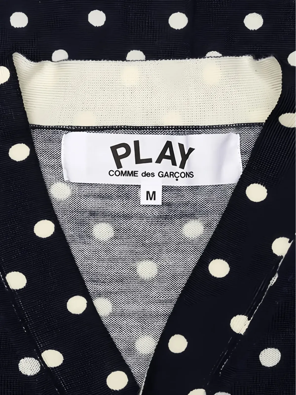 Comme Des Garçons Play ポルカドット カーディガン - 画像5