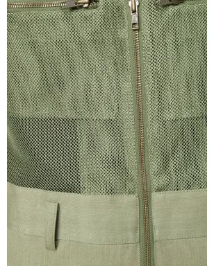Comme Des Garçons Pre-Owned グリーンのジップ付きジャンプスーツ - サムネイル5