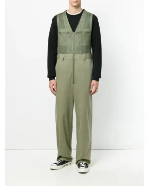 Comme Des Garçons Pre-Owned グリーンのジップ付きジャンプスーツ - サムネイル2