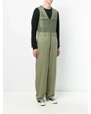 Comme Des Garçons Pre-Owned グリーンのジップ付きジャンプスーツ - サムネイル3