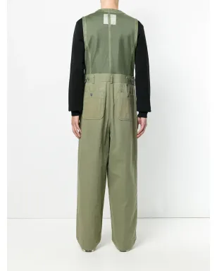 Comme Des Garçons Pre-Owned グリーンのジップ付きジャンプスーツ - サムネイル4
