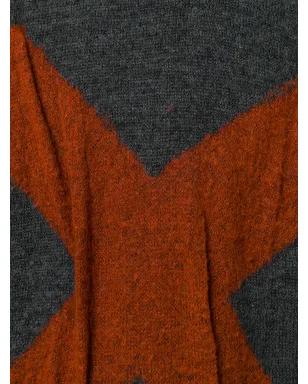 Issey Miyake Pre-Owned x intarsia ジャンパー - サムネイル5