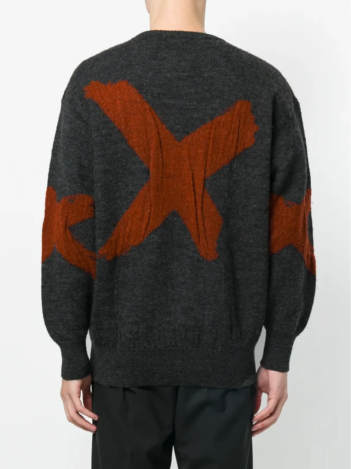 Issey Miyake Pre-Owned x intarsia ジャンパー - 画像4