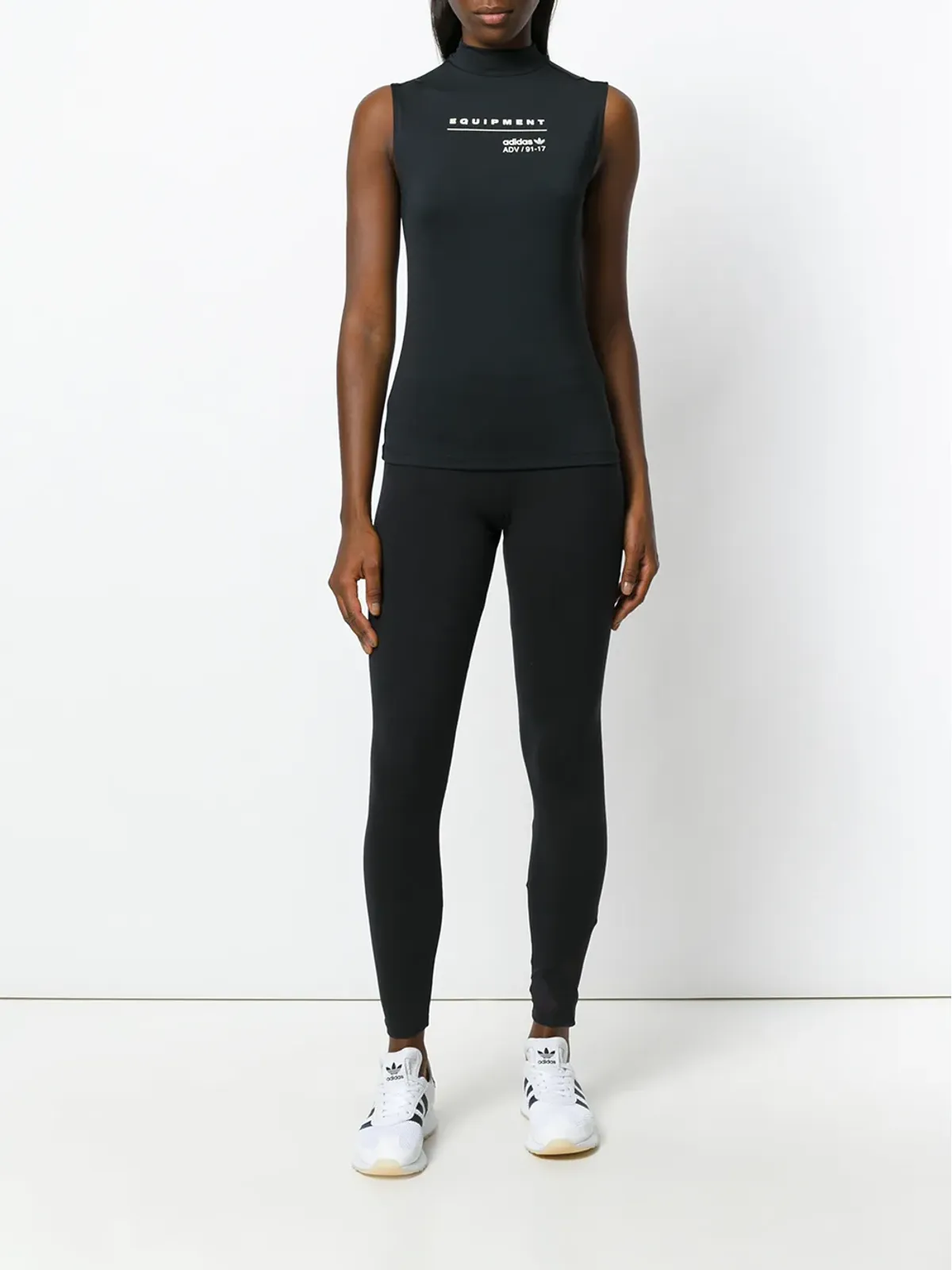 adidas メッシュディテール レギンス - 画像2