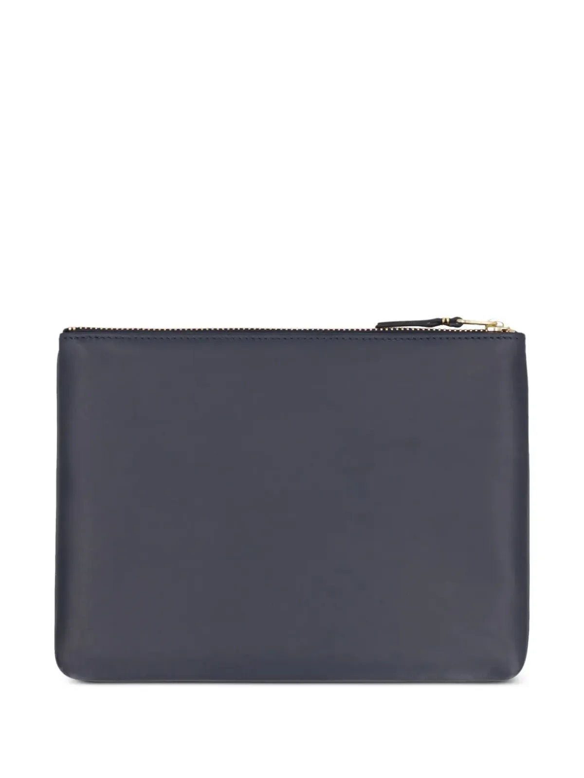 Comme Des Garçons Wallet ロゴプリント レザー ポーチ（ブルー） - 画像2