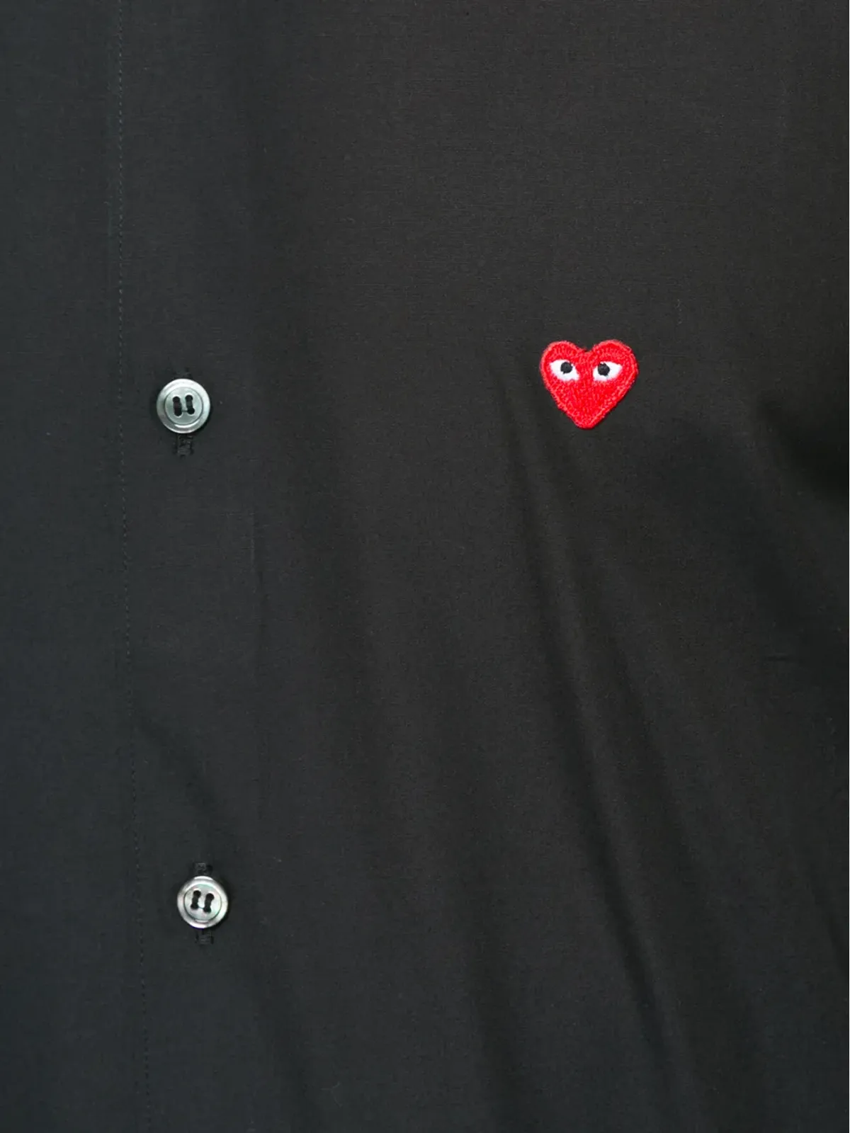 Comme Des Garçons Play ハートロゴシャツ - 画像5