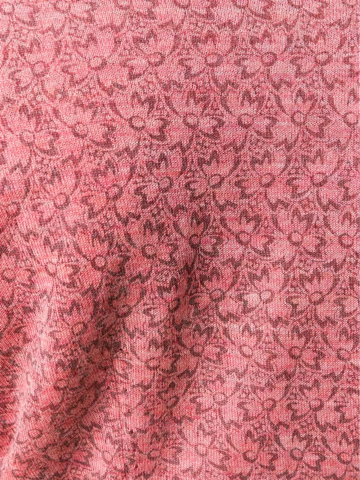 Comme Des Garçons Pre-Owned 1990年代 花柄ウールベスト - ピンク - 画像5