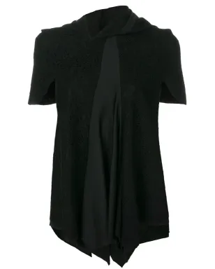 Comme Des Garçons Pre-Owned レースパネルド ブラウス - ブラック - サムネイル1