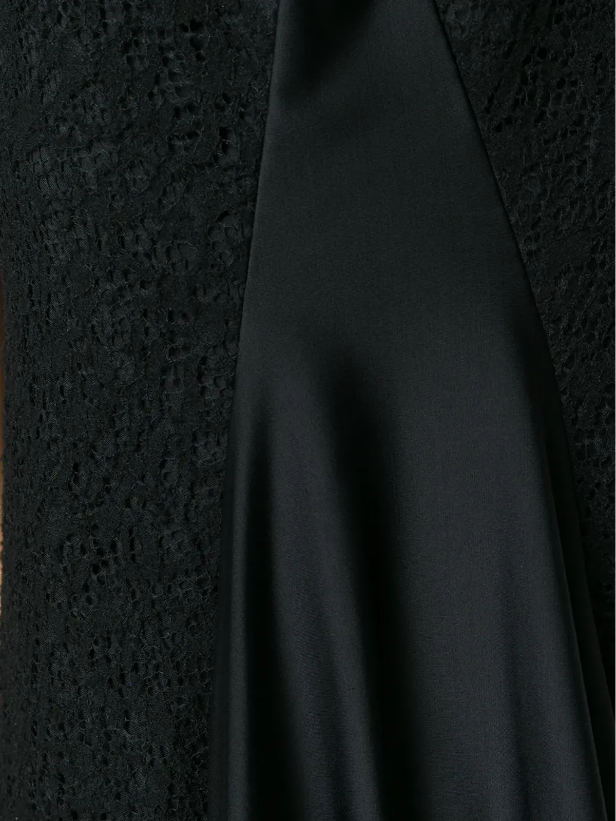 Comme Des Garçons Pre-Owned レースパネルド ブラウス - ブラック - 画像5
