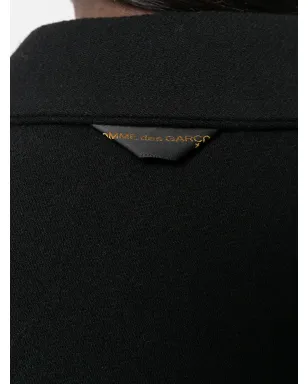 Comme Des Garçons Pre-Owned アシンメトリックショートピーコート - サムネイル5