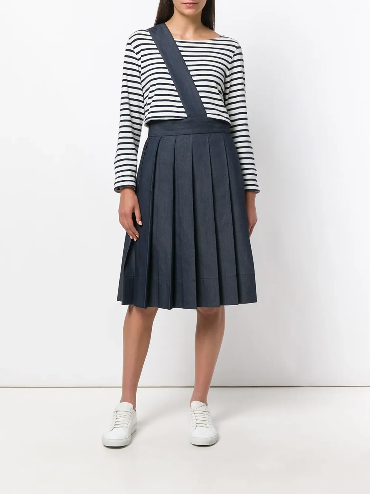 Comme Des Garçons Pre-Owned アシンメトリックブレースドスカート - 画像2