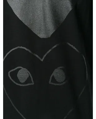 Comme Des Garçons Play プリントTシャツ - Black - サムネイル5