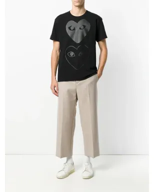 Comme Des Garçons Play プリントTシャツ - Black - サムネイル2