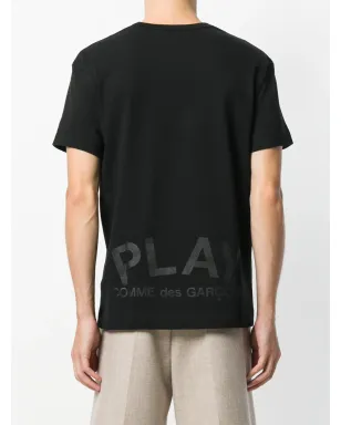 Comme Des Garçons Play プリントTシャツ - Black - サムネイル4