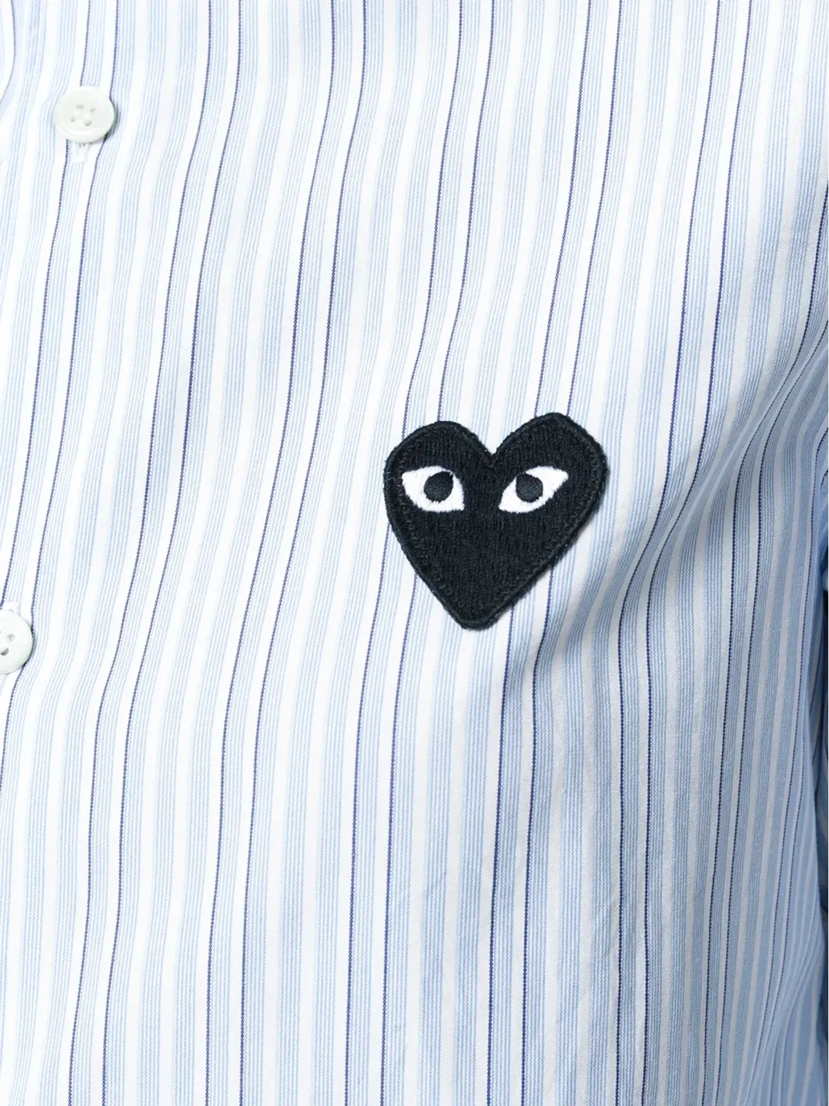 Comme Des Garçons Play クラシックストライプシャツ - 画像5