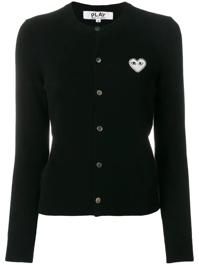COMME des GARÇONS PLAY Comme Des Garçons Play ハートロゴ カーディガンの商品画像