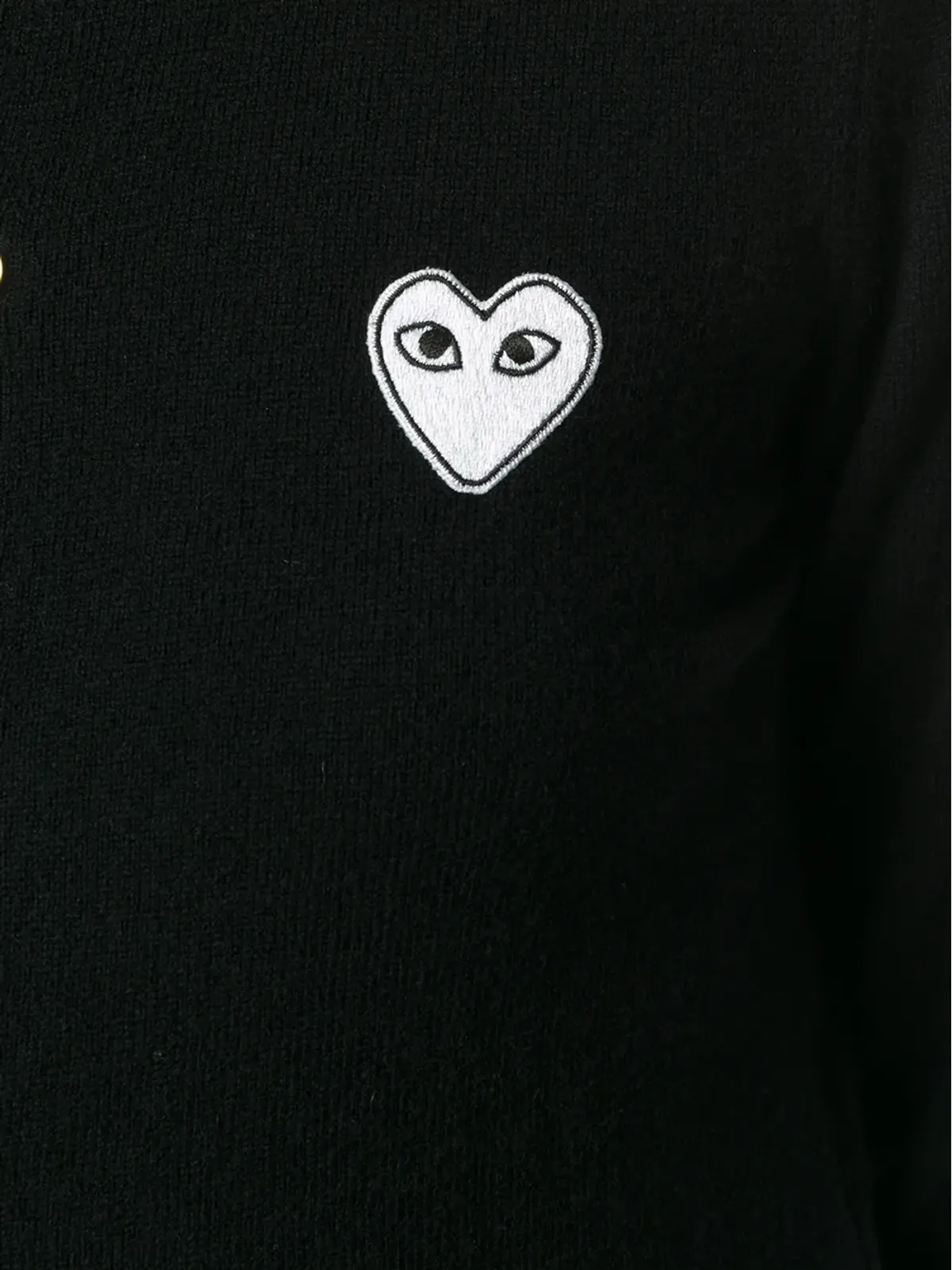 Comme Des Garçons Play ハートロゴ カーディガン - 画像5