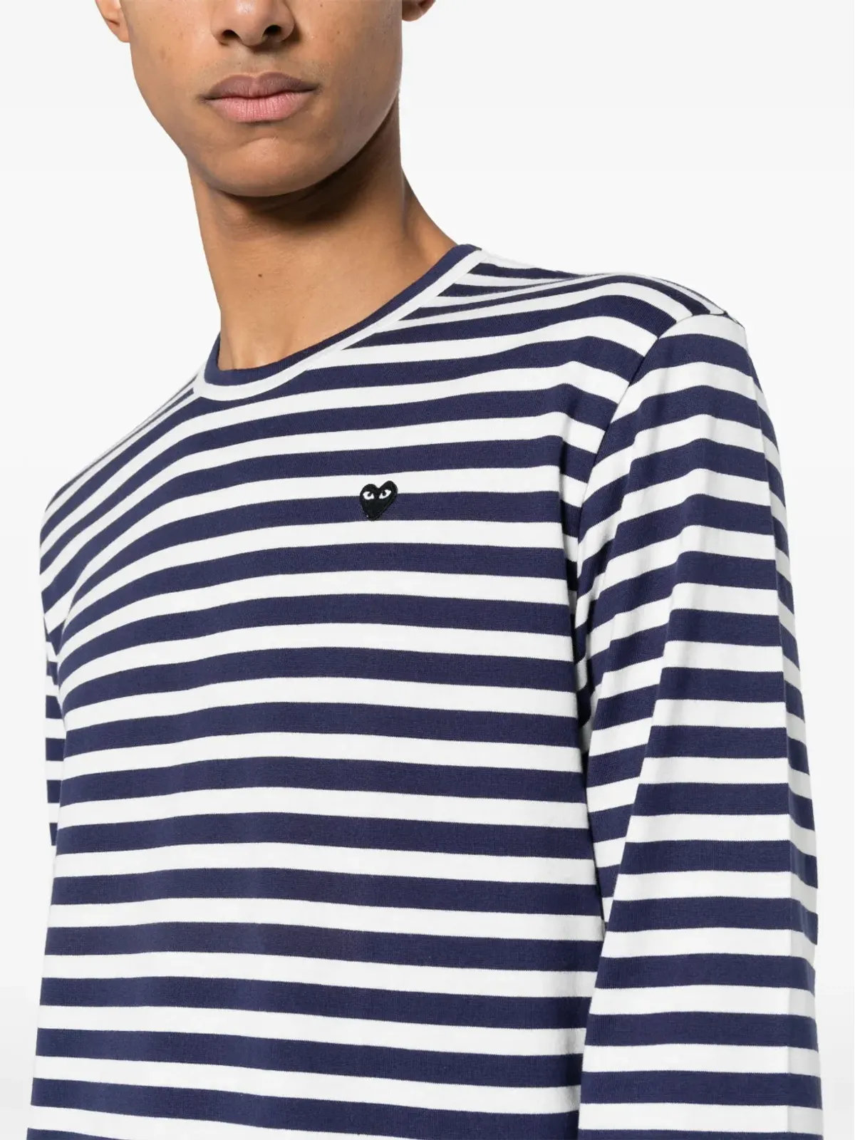 Comme Des Garçons Play ストライプTシャツ - 画像5
