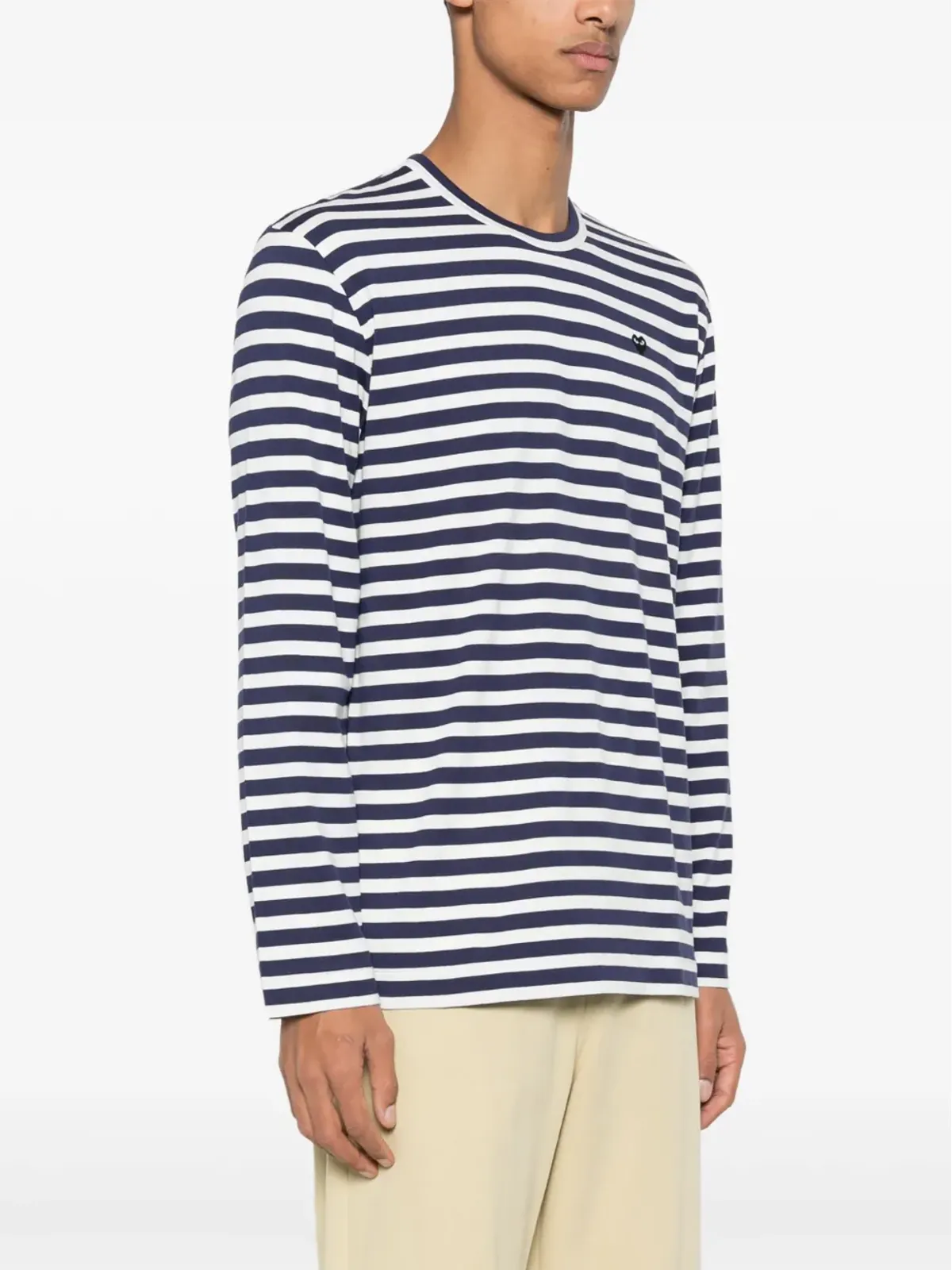 Comme Des Garçons Play ストライプTシャツ - 画像3