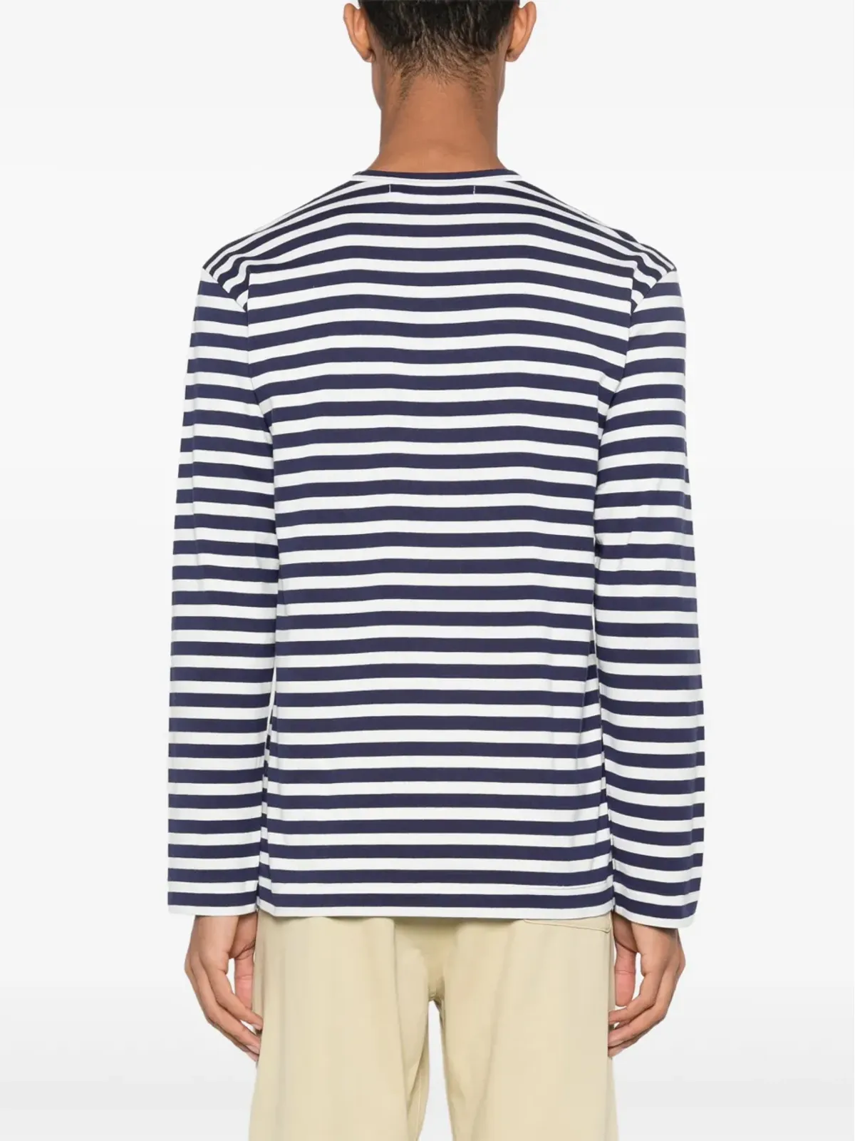 Comme Des Garçons Play ストライプTシャツ - 画像4