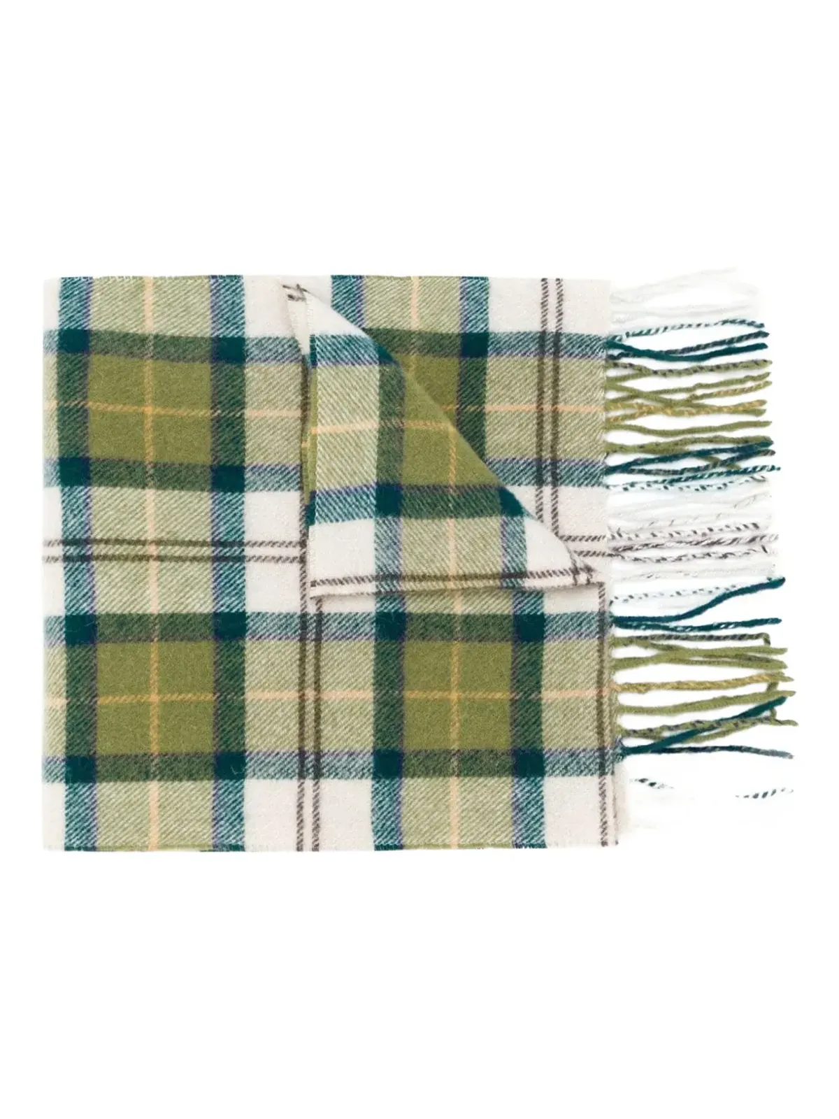 Barbour タータンチェック柄スカーフ - 画像1