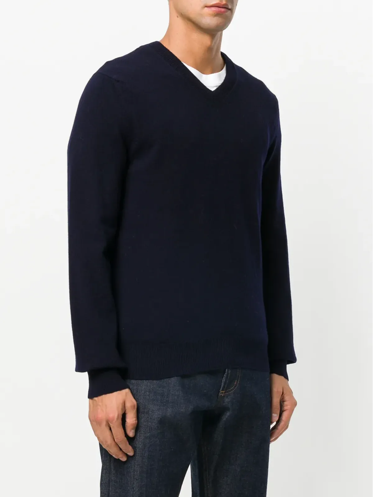 Comme Des Garçons Play ハートパッチセーター - Blue - 画像3