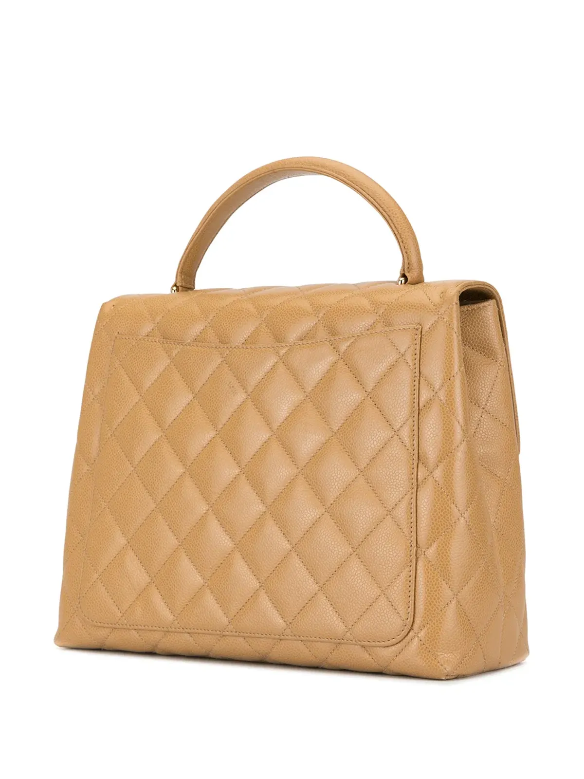 CHANEL ビンテージ 1998 キルテッドブリーフケース - 画像3