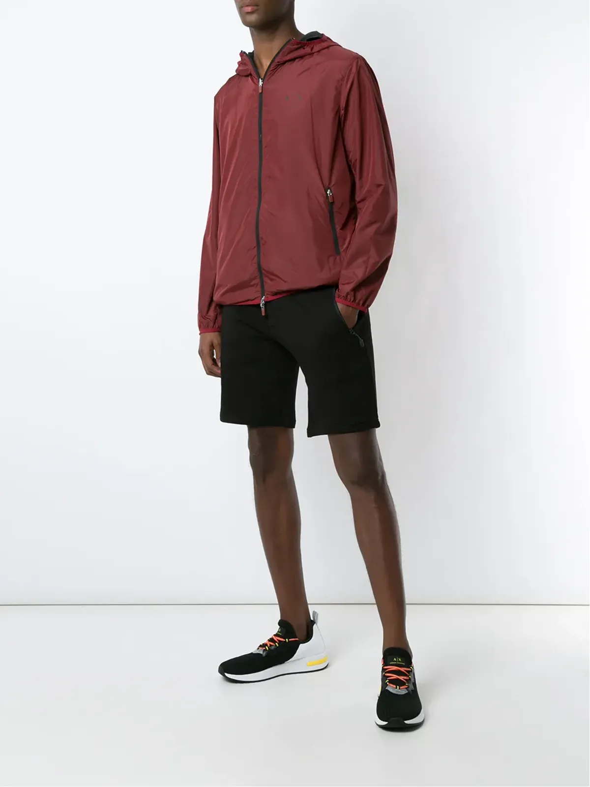 Armani Exchange ドローストリング・トラックショーツ - 画像2